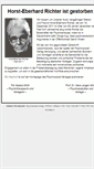 Mobile Screenshot of horst-eberhard-richter.de